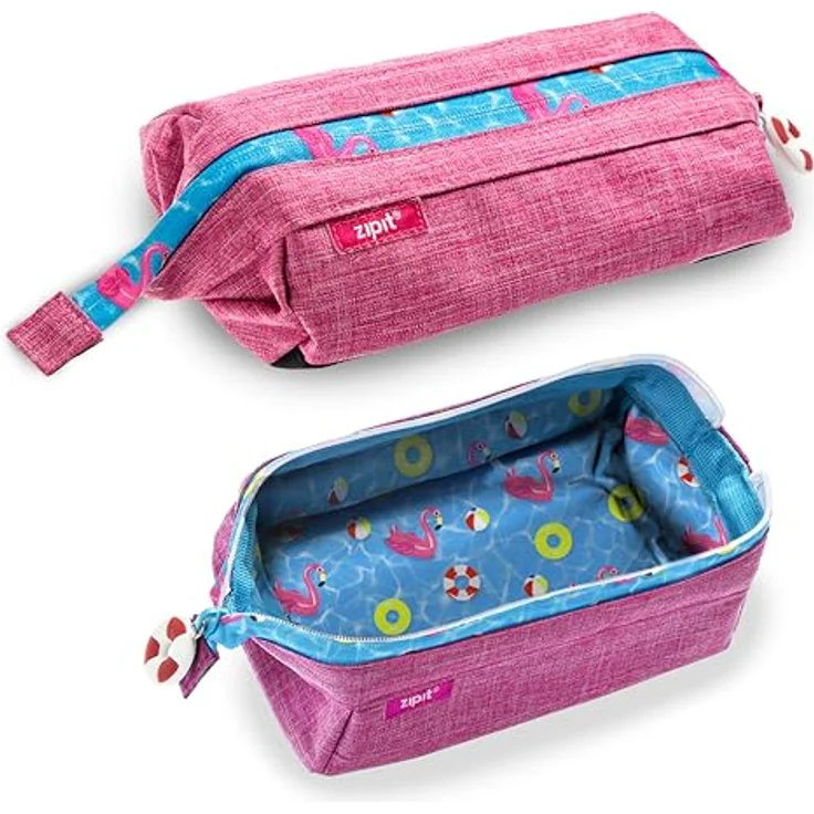 ZIPIT Lenny Stiftetui pink – Bild 3