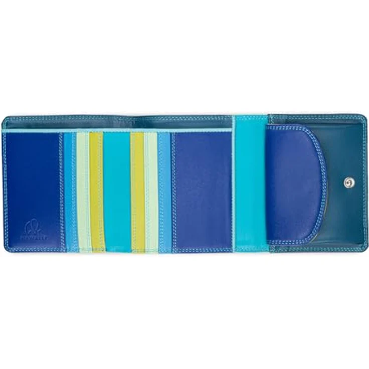 Mywalit Geldbörse 10.5 cm, RFID Schutz, Leder in Blau, Kinderportemonnaie – Bild 3