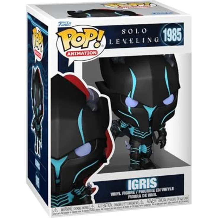 Funko Pop! Animation: Solo Leveling - Igris, 9,5 cm Vinyl-Sammelfigur - Seltene Chase-Variante - Offizielle Handelsware für Sammler und Fans – Bild 1