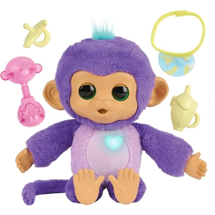 Fingerlings Pflege und Kuscheln, Interaktives Kuscheltier mit Sound und Bewegungsfunktionen – Bild 3