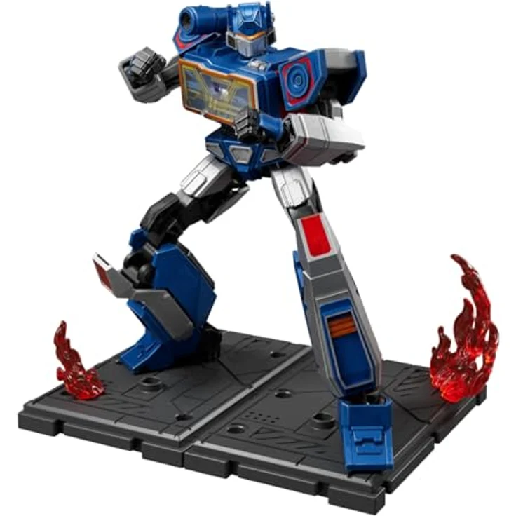 Blokees Transformers Soundwave-Figur, Bausatz mit 85 beweglichen Teilen, beleuchtete Augen und Brust, ab 12 Jahren – Bild 6