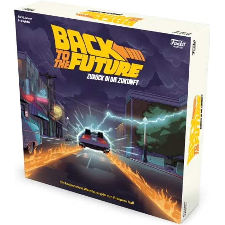Funko Back to The Future Board Game - Zeitreisen Brettspiel in deutscher Sprache – Bild 3