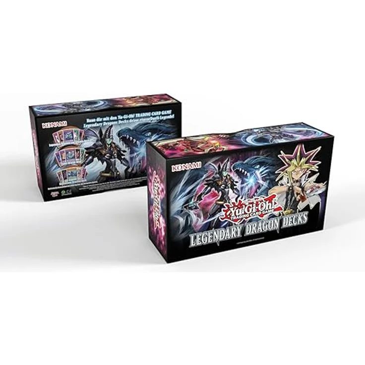 Yu-Gi-Oh! TRADING CARD GAME Yugis Legendary Dragon Decks Deutsche Ausgabe-Unlimited Reprint, Sammelkarten mit legendären Drachen von Atlantis - Preisvergleich – Bild 2