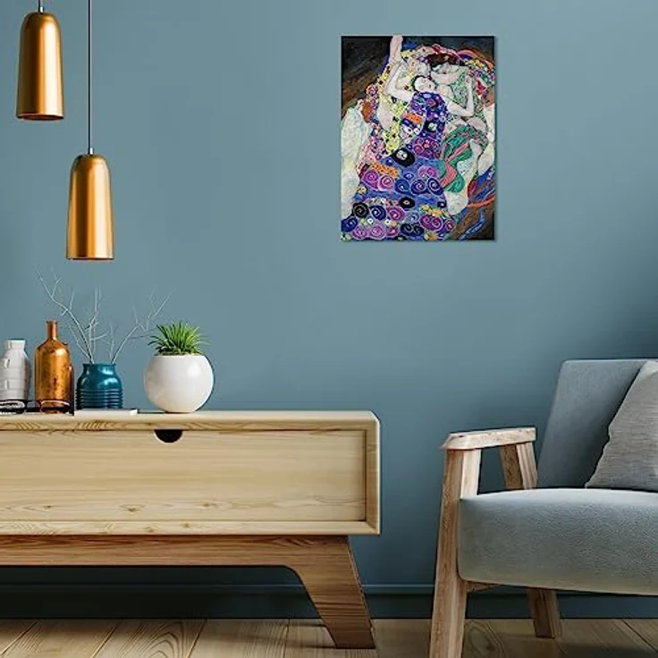 Ravensburger CreArt - Malen nach Zahlen 23649 ART Collection: Virgin (Klimt) ab 14 Jahren – Bild 4