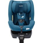 Recaro Reboarder-Kindersitz Salia 125 i-Size, drehbar mit Isofix-Basis - Steel Blue, ab Geburt bis 7 Jahre
