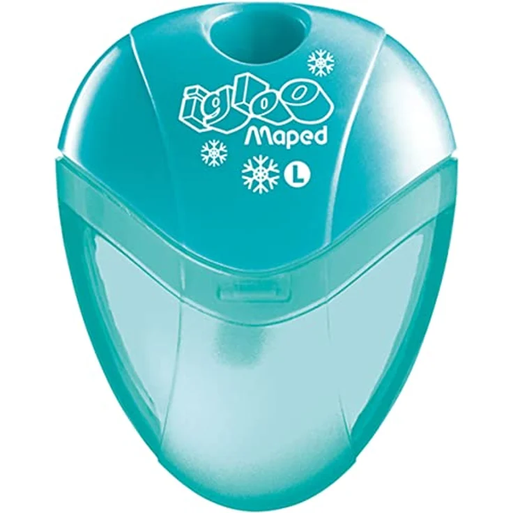 Maped i-gloo, Bleistiftspitzer für Linkshänder, 24er Display, präzise Spitzleistung, strapazierfähiger Kunststoff – Bild 3