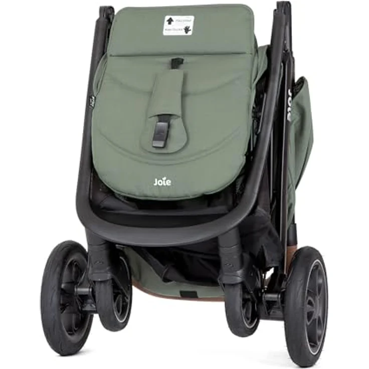 Joie Kinderwagen Litetrax Pro bis 22 kg belastbar, multifunktional, inkl. Schieber-Ablagefach & Regenschutz - Laurel – Bild 5