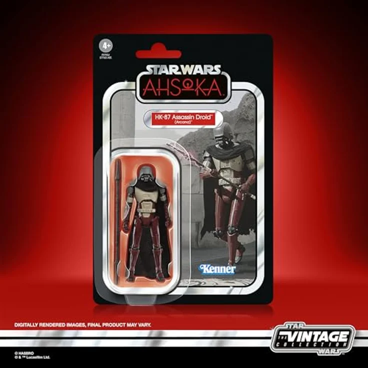 Star Wars HK-87 Assassin Droid (Arcana), 9,5 cm Actionfigur mit Zubehör aus der Serie Ahsoka – Bild 2