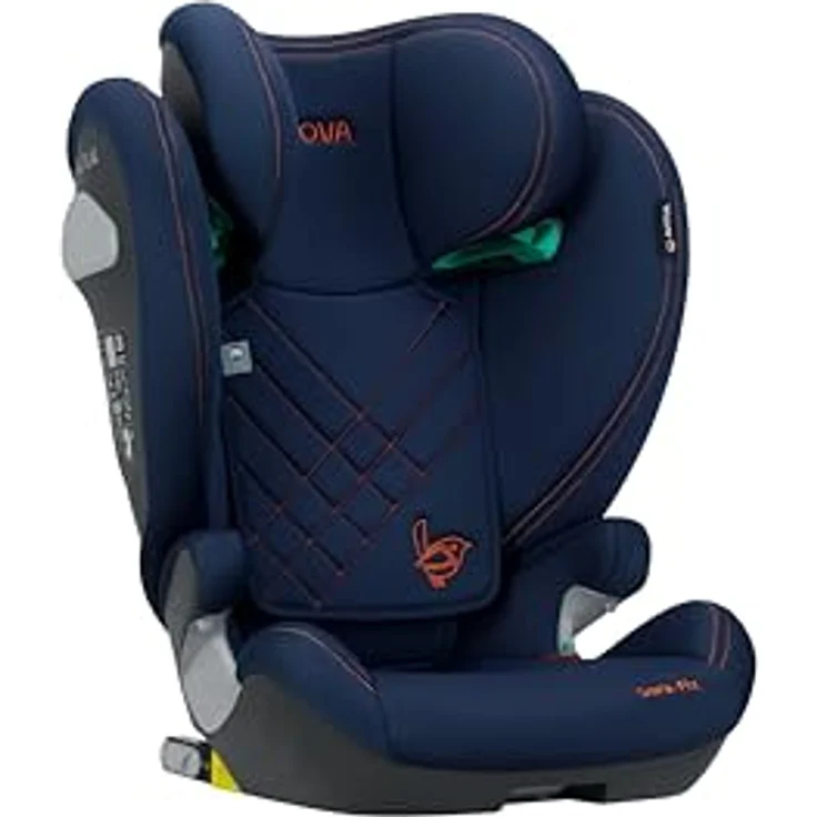 Avova Sora-Fix i-Size, Kindersitz ab 3,5 Jahre bis 12 Jahre (100 cm - 150 cm), mit Isofix, 5,5 kg, River Blue – Bild 4