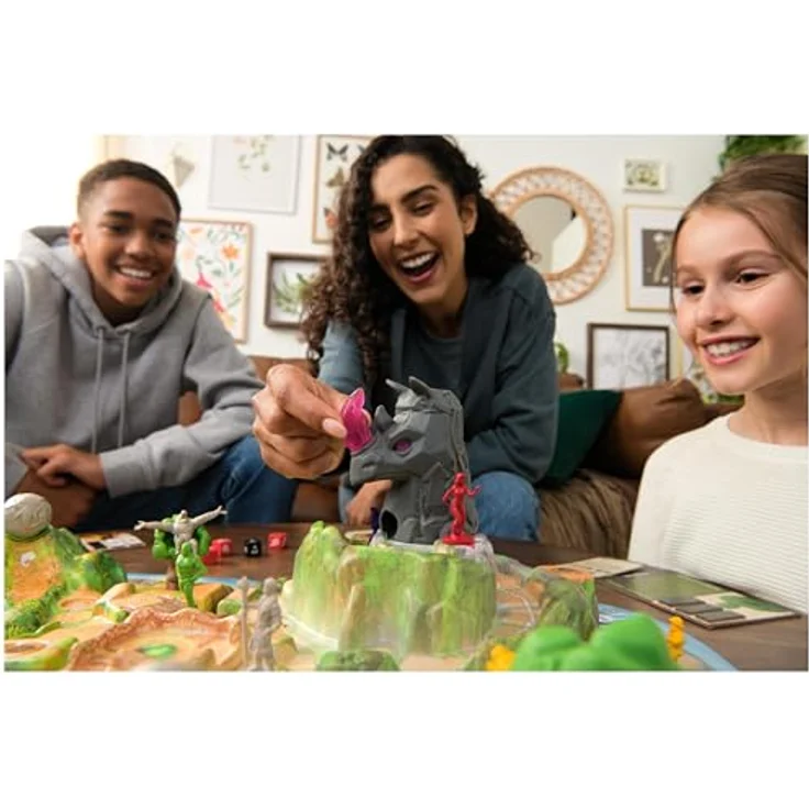 Spin Master Games Jumanji Stampede Game EFR, interaktives Brettspiel für die ganze Familie – Bild 2