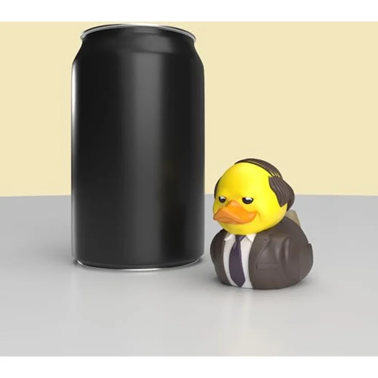 TUBBZ Mini: The Office - Kevin Malone als Cosplay-Gummiente Vinyl-Figur, 5 cm, in Mini-Badewanne – Bild 5