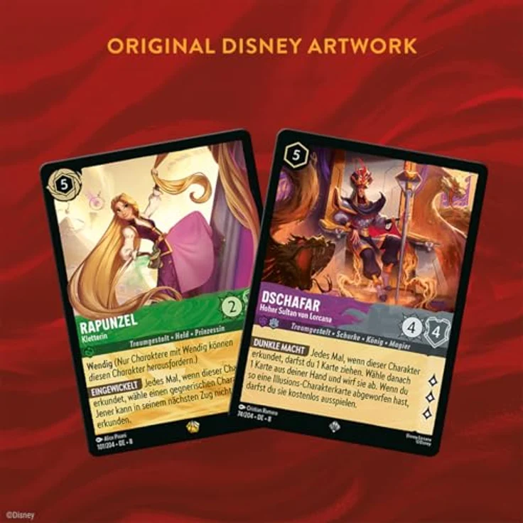 Ravensburger Spielverlag Disney Lorcana Domäne von Dschafar Starter Deck Tiana & Bruno, Sammelkarten Deutsch – Bild 4