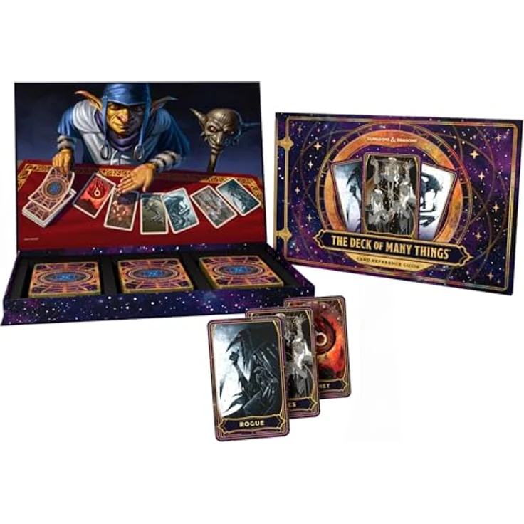 Dungeons & Dragons Deck of Many Things, 66-Karten Deck + Buch mit 192 Seiten und Kartenreferenz, Hardcover – Bild 4