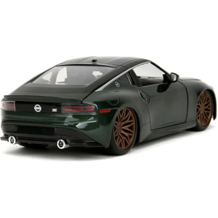 Jada Toys Fast and Furious 2023 Nissan Z Modellauto, grau, detailgetreues Film-Auto aus Fast & Furious 10, Maßstab 1:24 mit öffnenden Teilen, für Sammler ab 8 Jahren – Bild 2