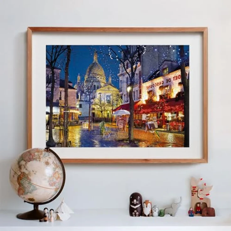 Clementoni Paris-Montmartre Puzzle 1500 Teile, anspruchsvolles Puzzle in 59,2 x 84,3 cm, ideal für Erwachsene und Kinder, umweltfreundliche Verpackung – Bild 5
