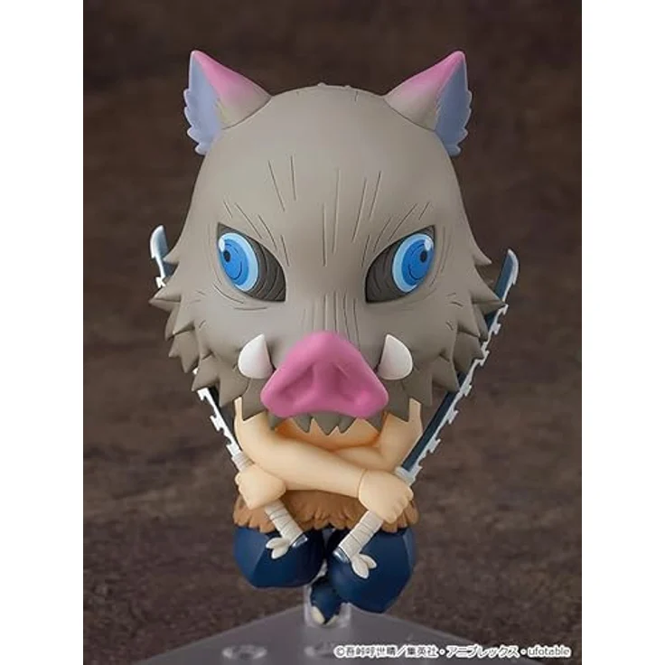 Good Smile Company Kimetsu no Yaiba: Demon Slayer Nendoroid Actionfigur Inosuke Hashibira, 10 cm mit Base – Bild 7