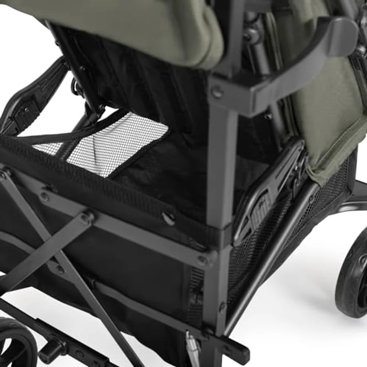 Hauck Buggy Fold N Care, leichter Schirmbuggy in Olive mit 5-fach verstellbarer Rückenlehne und Gratis Mobilitätsgarantie – Bild 8