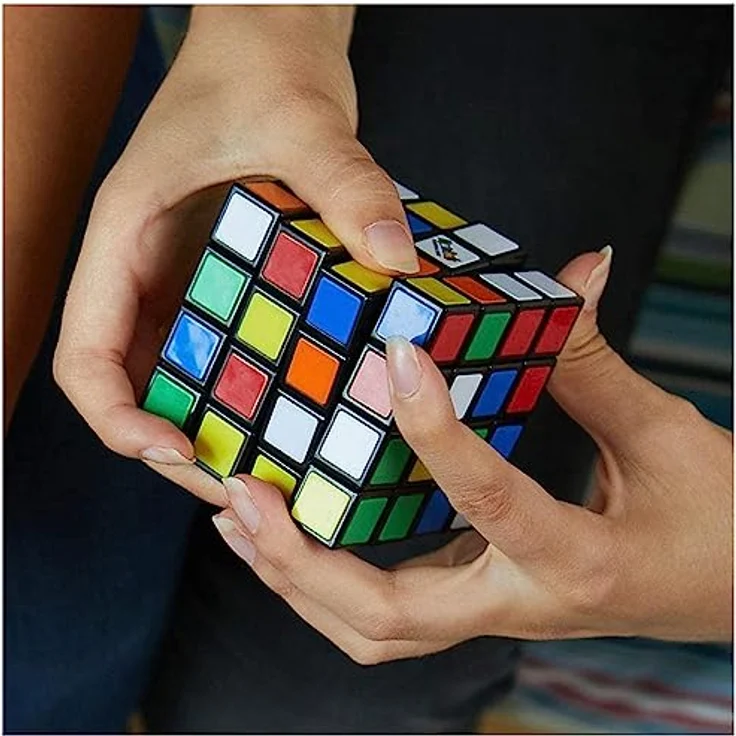 SPIN MASTER Rubik’s 4x4 Master, Geschicklichkeitsspiel mit verbessertem Mechanismus und langlebigen farbigen Steinen, mehrfarbig – Bild 6