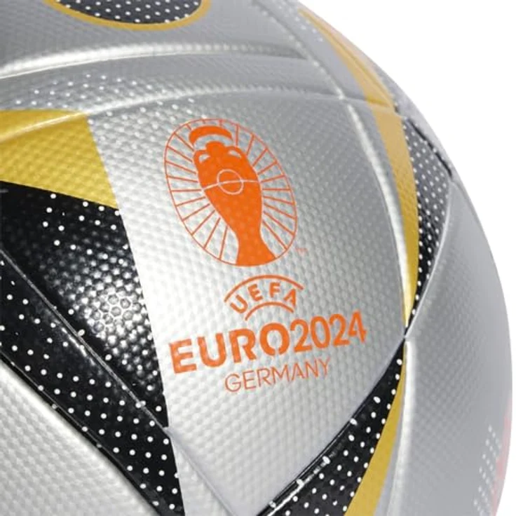 adidas Performance Fußball EURO24 LGE F, auffälliger Finale League Ball für die größten Spiele 2024 – Bild 3