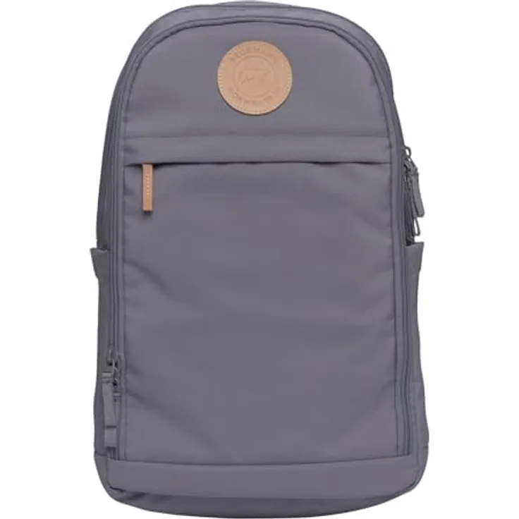 Beckmann Urban Backpack, Schulrucksack mit Laptopfach für 16 Zoll, 30L, Steel Grey taupe