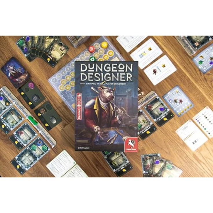 Pegasus Spiele 51320G Dungeon Designer, Flexibel gestaltbar, hochwertiges Material, ideale Qualität – Bild 5