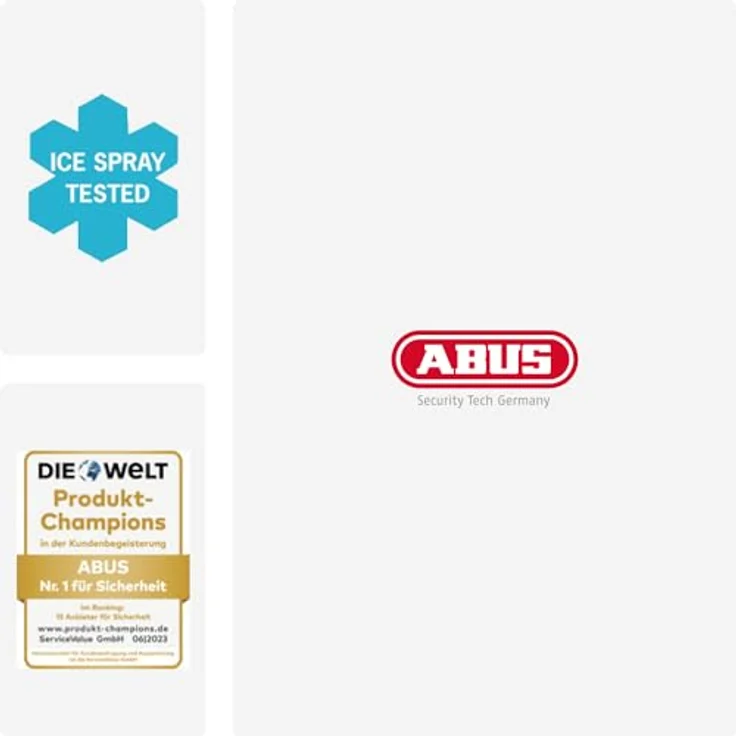 Abus Bordo Lite 6055 Faltschloss 85 cm - Schwarz. – Bild 6