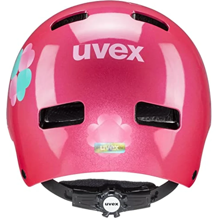 Uvex kid 3 pink flower 51-55 cm – Bild 4