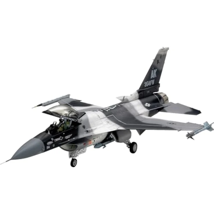 TAMIYA 300061106 - 1:48 Lockheed Martin F-16C/N Aggressor – Bild 2