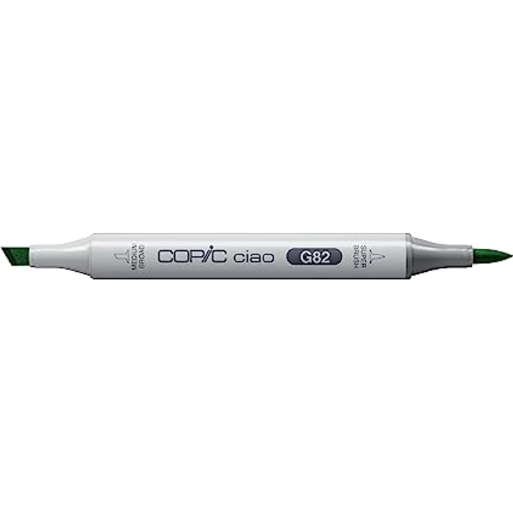 Copic COPIC Ciao Marker Typ G - 82, Spring Dim Green, vielseitiger Layoutmarker mit dualem Spitzensystem, schnelltrocknend – Bild 2
