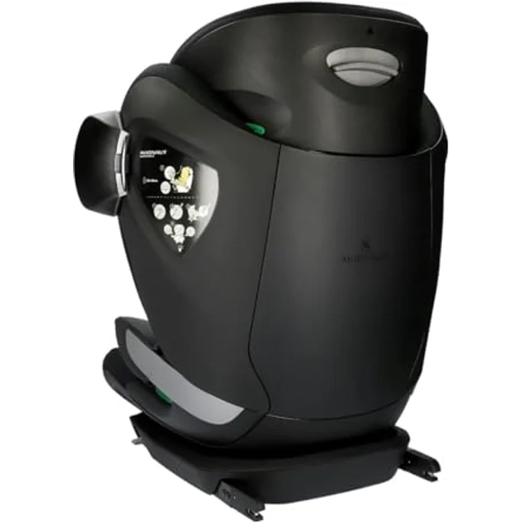 Avionaut MaxSpace AirFlow, Kindersitz 100-150 cm mit innovative Mesh-Material für Komfort und Sicherheit, schwarz – Bild 4
