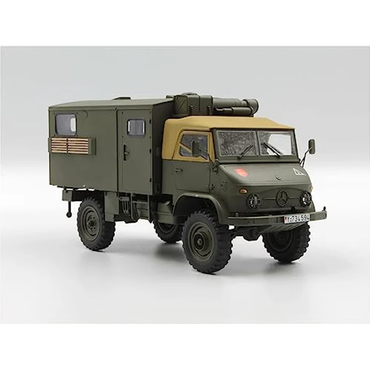 ICM Unimog S 404, Modellfahrzeug mit Kofferaufbau, deutscher Militärlastwagen – Bild 5