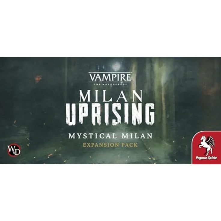 Pegasus Spiele Teburu: Vampire: The Masquerade – Milan Uprising: Mystical Milan, Brettspiel-Erweiterung für 4 Stunden digitale Inhalte, ab 18 Jahren, kompakte Verpackung – Bild 3