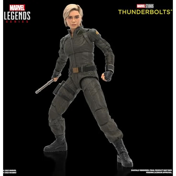 Hasbro Marvel Legends Series Yelena Belova und Red Guardian Action-Figuren, 15 cm groß mit 11 Zubehörteilen und über 20 Bewegungspunkten, im Fensterschachtel-Design – Bild 2