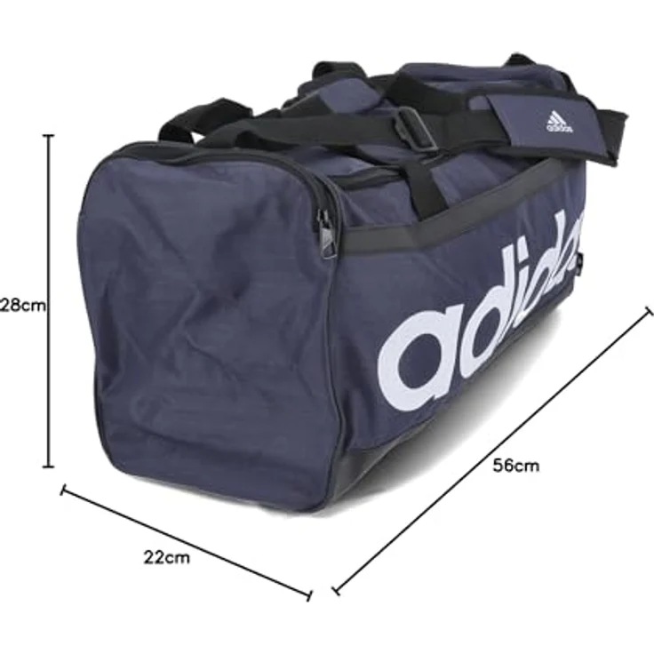 adidas Performance Sporttasche ESSENTIALS LINEAR DUFFELBAG M, mit integriertem Schuhfach und Recycling-Anteil – Bild 8