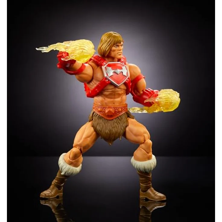 Mattel Masters of the Universe: New Eternia Masterverse Actionfigur Thunder Punch He-Man, 18 cm, mit 30 Bewegungspunkten und Zubehör – Bild 5