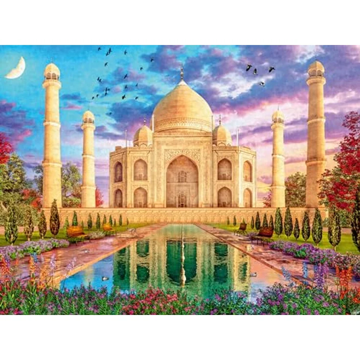 Ravensburger Puzzle 12000741 - Bezauberndes Taj Mahal - 1500 Teile Puzzle für Erwachsene und Kinder ab 14 Jahren, Puzzle mit Indien-Motiv – Bild 1