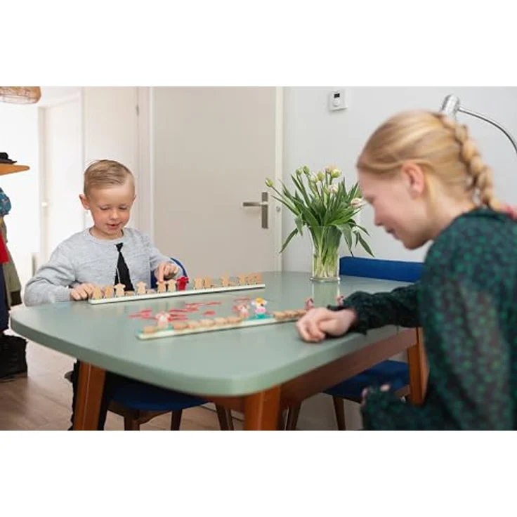 BS Toys Gedächtnisspiel "Which Cow Am I?", interaktives Brettspiel aus 100% FSC-Holz für Kinder ab 6 Jahren, 9,7 x 58 x 3 cm – Bild 6