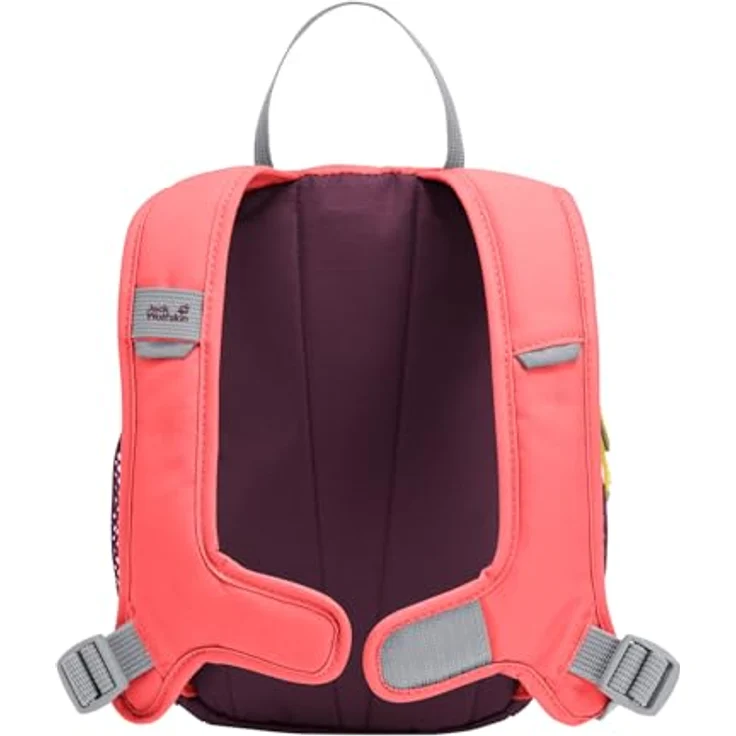Jack Wolfskin Sprout Kinderrucksack, 20 cm x 15.5 cm x 25.5 cm, 100% Polyester, rosa (Sunset Coral) – Bild 2