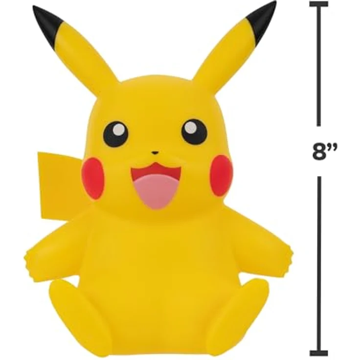 Jazwares Pokémon Sammelfigur - Pikachu - Select Deluxe Vinyl Figur, 10 cm, hochwertiges Vinyl, neu & OVP – Bild 6
