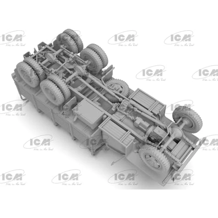 ICM Studebaker US6-U3, Modellfahrzeug im Maßstab mit detailgetreuer Nachbildung eines historischen US-Militär-Lkw – Bild 9
