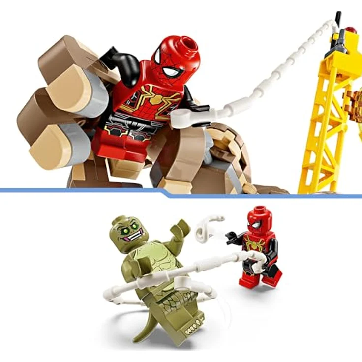 LEGO Marvel Spider-Man vs. Sandman: Showdown, Superhelden-Kampf-Spielzeug mit Figuren inkl. Lizard und Electro, Bauspielzeug für Rollenspiele, Geschenk für actionbegeisterte Jungs und Mädchen 76280 – Bild 4