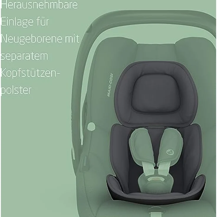 Dorel CabrioFix i-Size Select, Babyschale in Grau, ECE R129/i-Size Norm, 3,2 kg, Isofix-kompatibel – Bild 7