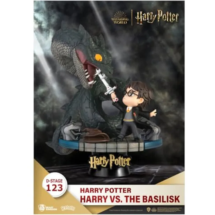 Beast Kingdom Harry Potter D-Stage PVC Diorama Harry vs. The Basilisk 16 cm