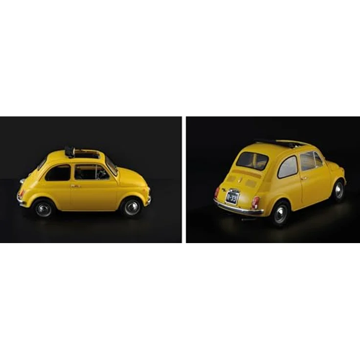 Italeri 4715 1:12 FIAT 500 F Upgraded Edition Modellbau Bausatz - detailgetreu, Unlackiert – Bild 5