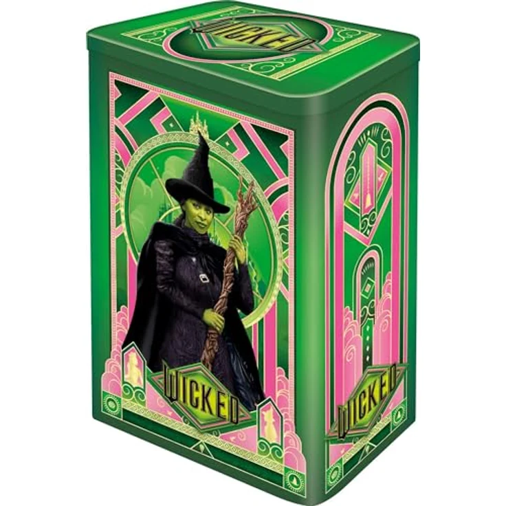 Schmidt Spiele 58586 Wicked, Elphaba, 500 Teile Puzzle in Nostalgiedose, 48,1 x 34,1 cm, ab 10 Jahren – Bild 1