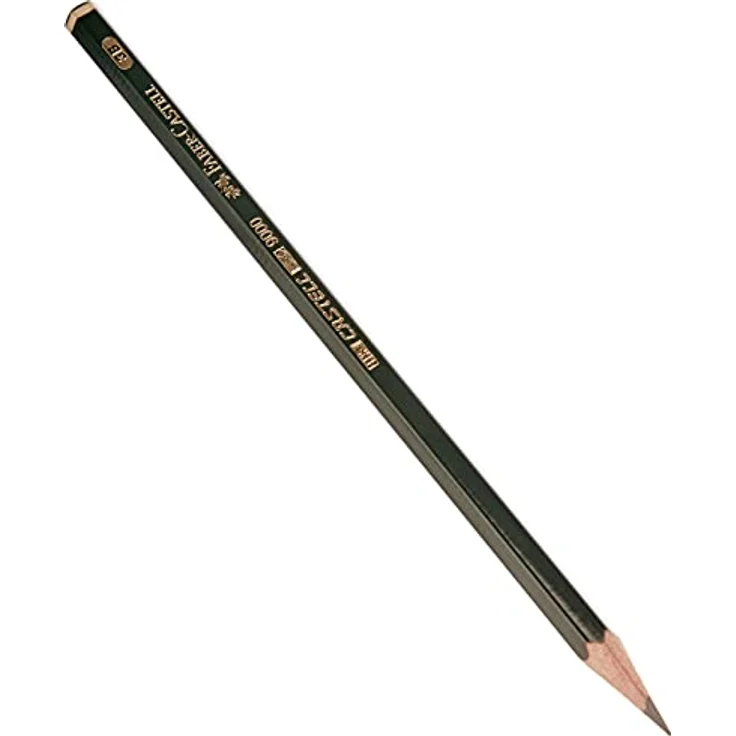 Faber-Castell 119003 - Bleistift Castell 9000, Härtegrad 3B, 1 Stück – Bild 1