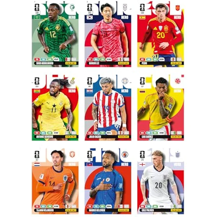 Panini 2026 FIFA World Cup Adrenalyn XL Display, Sammelkarten Box mit 50 Booster Packs – Bild 6