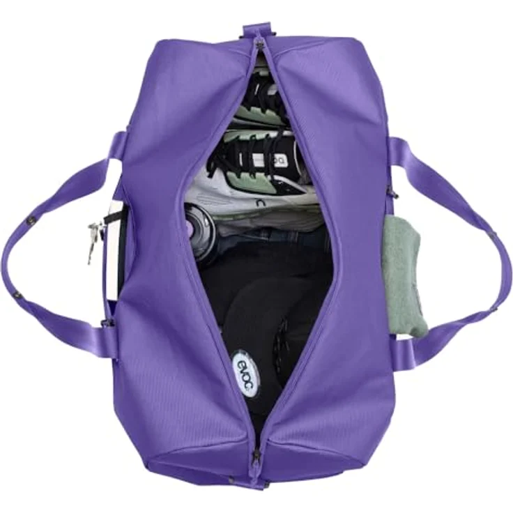 Evoc Sporttasche 55 cm, Kindersporttasche aus 100% Polyester in lila-schwarz – Bild 8