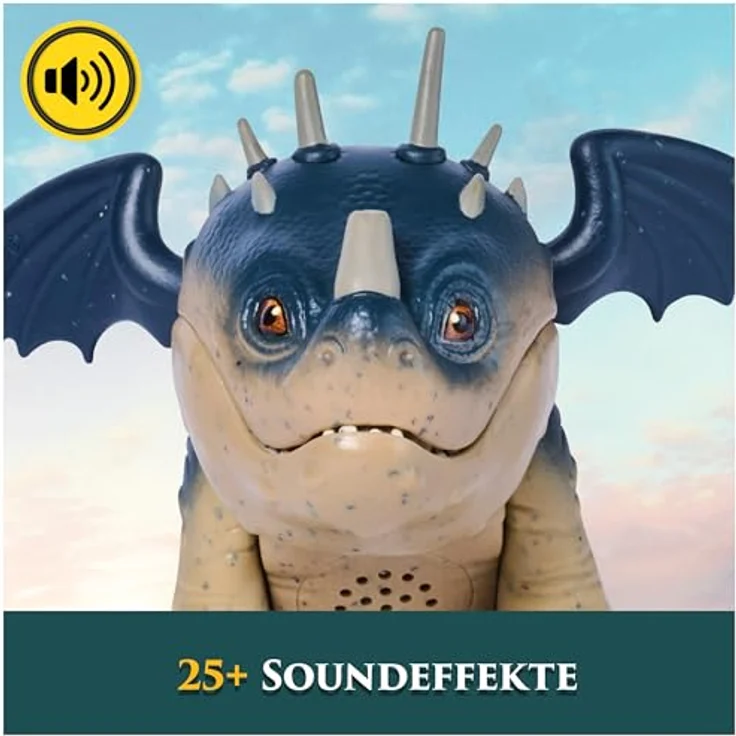 AMIGO Drachenzähmen leicht gemacht - Interaktive Mini Fleischklops Figur, Sammelfigur aus dem Film mit Wikinger und Drachen – Bild 6