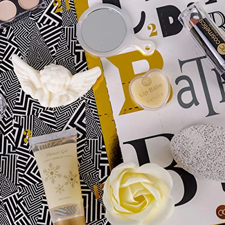 Beauty & Wellness Beauty Adventskalender, Für Damen, Gesichts- und Körperpflege, dekorative Kosmetik, Zum Hinstellen – Bild 4